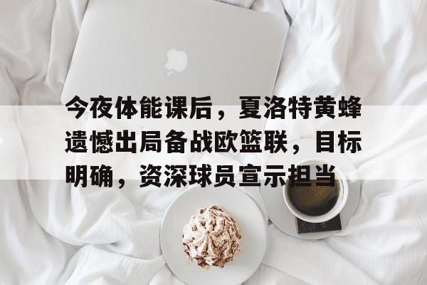 今夜体能课后，夏洛特黄蜂遗憾出局备战欧篮联，目标明确，资深球员宣示担当的简单介绍